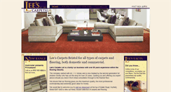 Desktop Screenshot of leescarpetsbristol.co.uk